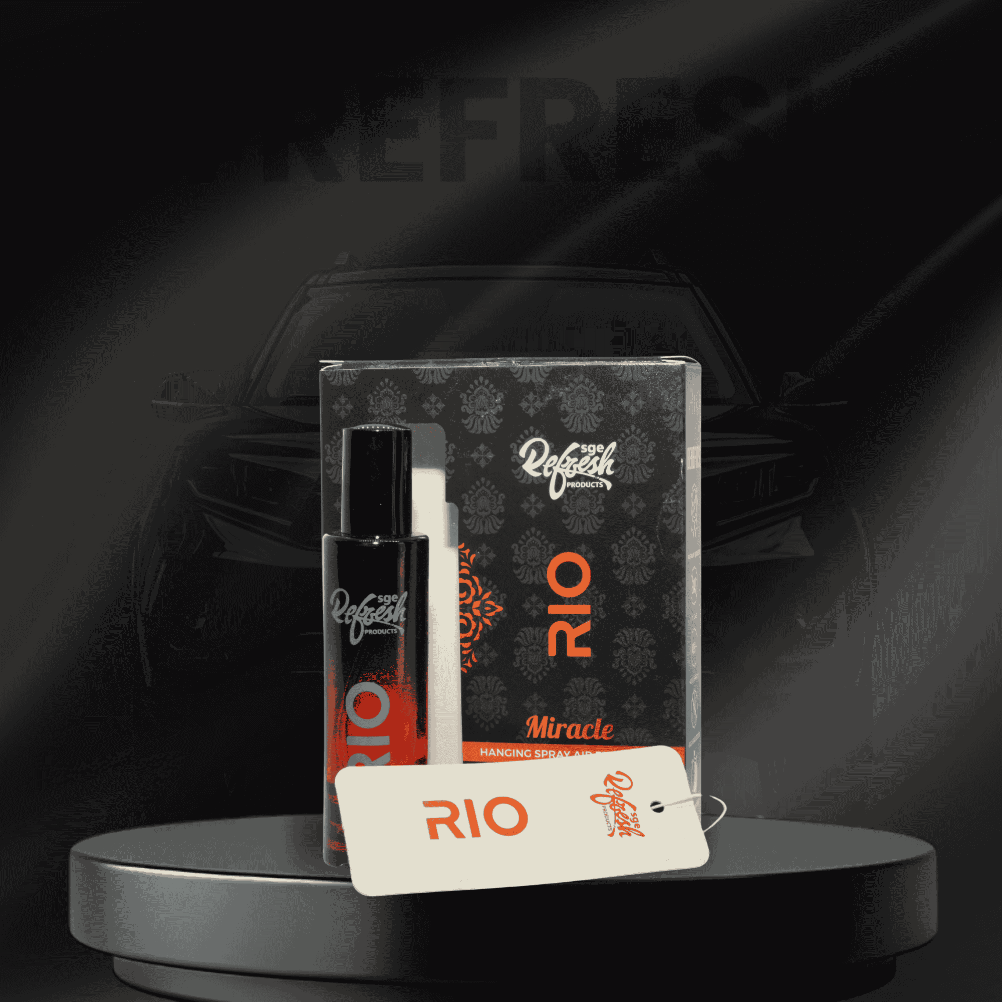 Rio Car Perfume ( Miracle 30ml )